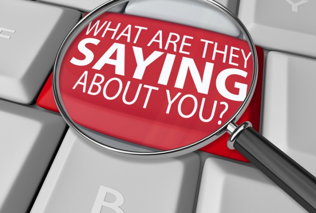 The online reputation